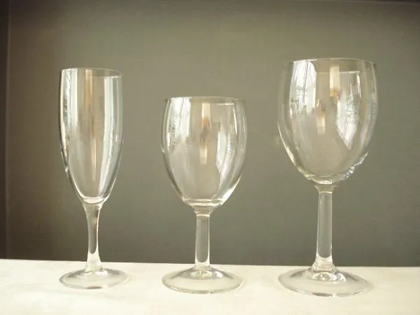 3 Piece Stemware, Catering Supplies in Swindon, Wiltshire