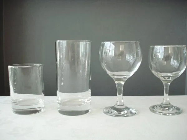 4 Piece Glassware, Catering Supplies in Swindon, Wiltshire